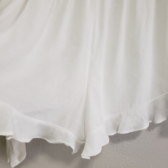 American Threads White Ruffle Skort - Picture 5 of 7